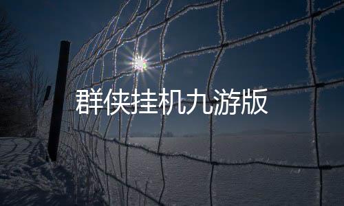 群侠挂机九游版