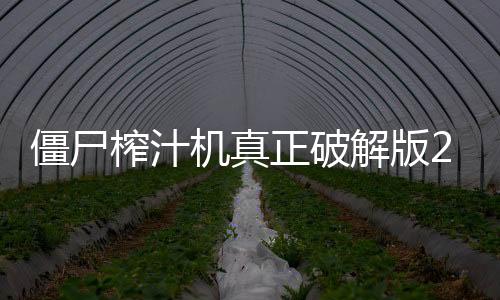 僵尸榨汁机真正破解版2024