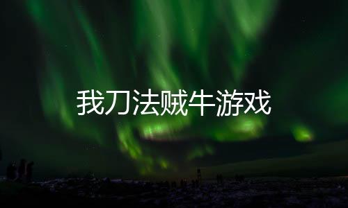 我刀法贼牛游戏