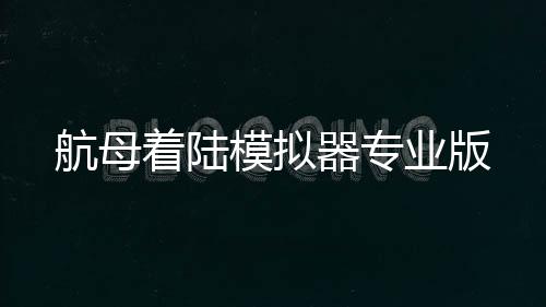 航母着陆模拟器专业版
