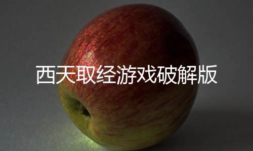 西天取经游戏破解版