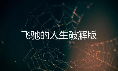 飞驰的人生破解版
