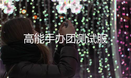 高能手办团测试服