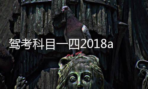 驾考科目一四2018app