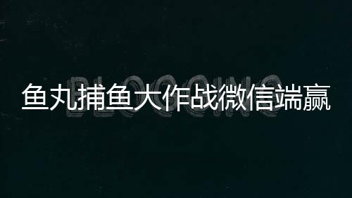 鱼丸捕鱼大作战微信端赢话费版本