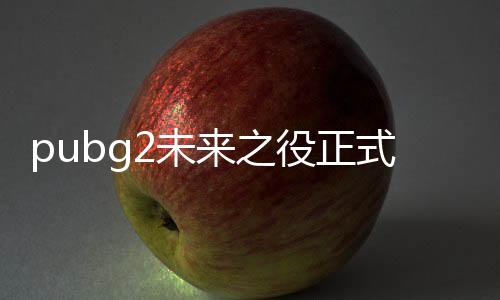 pubg2未来之役正式服官方正版